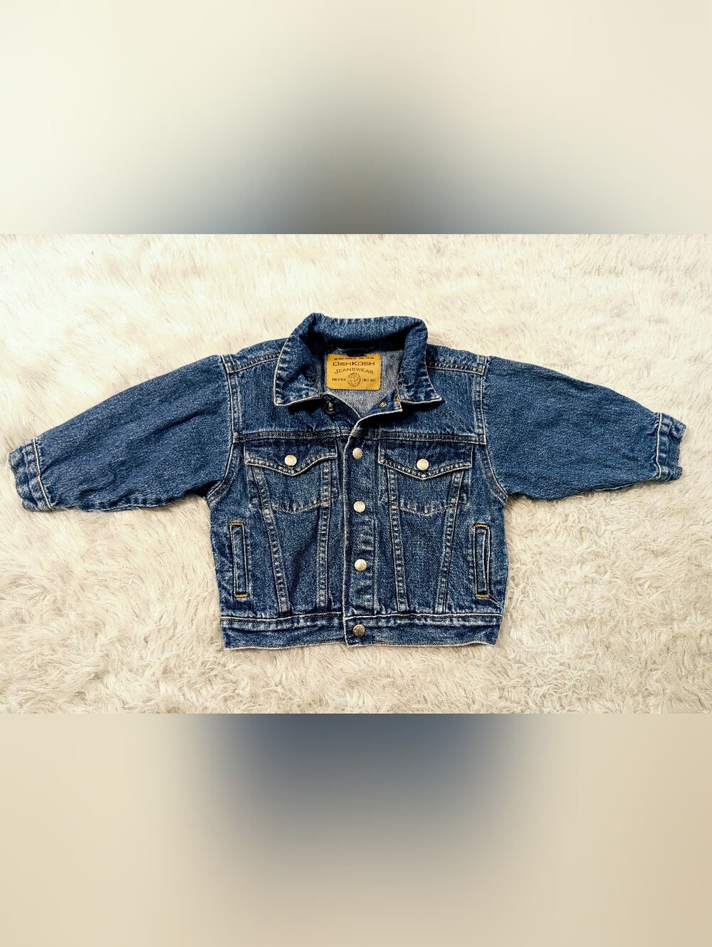 OshKosh B'gosh Blue Denim Kids Jacket Size 3t